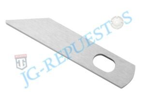 CUCHILLA OVERLOCK PARAMAQUINA DE COSER DOMESTICA 22MMANCHO 8MM LARGO  0117