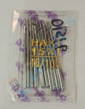PAÑO DE AGUJA HAX1 #100/16 (DOMESTICA) -01516