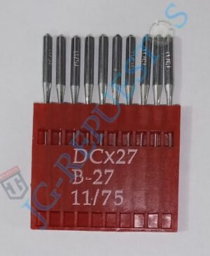 PAÑO DE AGUJA DCX27 #: 75-11 OVERLOCK INDUSTRIAL  -026611