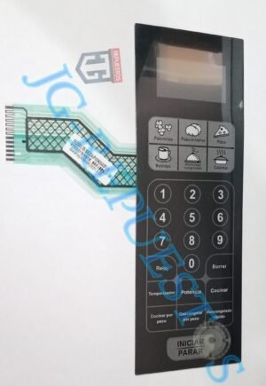 MEMBRANA (TECLADO) MICROONDAS INDURAMA MWI-30-CR -0341