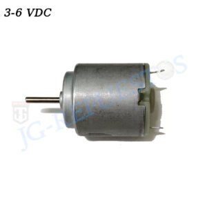 MOTOR DC3-6V ESTUDIANTIL MEDIANO REDONDO -0520