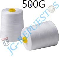 ENKALEN FENIX 500G BLANCO COLOR 301, 150D/48F 100% POLYESTER  NATURAL (HILO PARA OVERLOCK)  -081