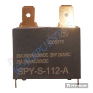 RELAY SPY-S-112-A 12V  20A 250VAC/30VDC 2HP 240VAC AC AIRE ACONDICIONADO TODAS LAS MARCAS -A159
