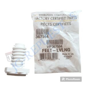 PATA PLASTICA ROSCA CON CAUCHO ORIGINAL SECADORA WHIRLPOOL -4535