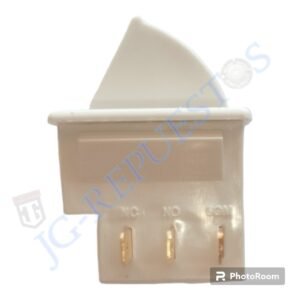 SWITCH REFRIGERADORA PUERTA, CUADRADO, 3 CONTACTOS FRIGIDAIRE - ELECTROLUX - WHIRLPOOL -12726