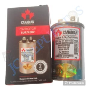 CAPACITOR 5UF 450VAC CANADIAN AIRE ACONDICIONADO -A5