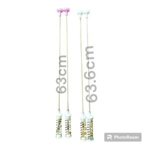 KIT BARRAS DE SUSPENCION DC97-16350M, DC97-16350N ORIGINALES 2 BLANCAS(63.6CM), 2 MORADAS (63CM) LAVADORA SUMASUNG -0536