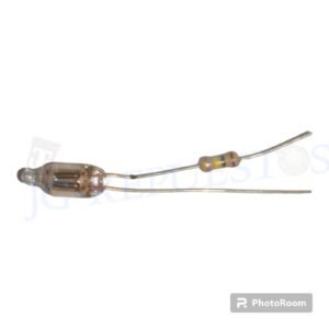 FOCO NEON 110VC, RESISTENCIA 150KΩ 1/2W LUZ ROJO TENUE -19372