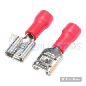 TERMINALES HEMBRA ANCHO: 6.00MM ROJO -0148ROJ