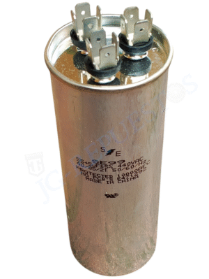 CAPACITOR DE MARCHA 55 + 5UF A 440VAC CAPACIMAX AIRE ACONDICIONADO TODAS LAS MARCAS  -A85