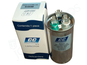 CAPACITOR DE MARCHA 35 + 1.5UF A 370 - 440VAC AIRE ACONDICIONADO -A25