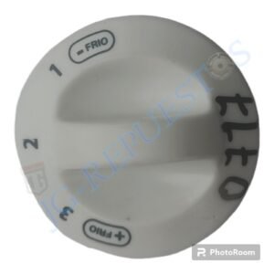 PERILLA AZUL DE PLASTICO PARA CONTROL CONGELADOR DE 3 CICLOS-0717