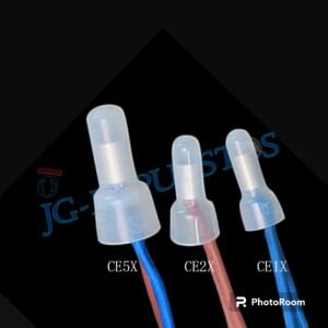 Conectores de terminales de crimpado de extremo cerrado, CE2X conector de Cable de alimentación de nailon, tapa de extremo cerrado 6-tapa de extremo cerrado 16-14 -0720