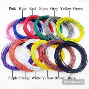 Cable electrónico de cobre estañado, Cable aislado de PVC, 20AWG, UL1007 -0735