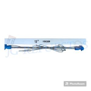 NIQUELINA/RESISTENCIA VIDRIO 18 PULGADAS, 45.72 CM. CON FUSIBLE Y SIN BASE REFRIGERADORA FRIGIDAIRE - ELECTROLUX -12268