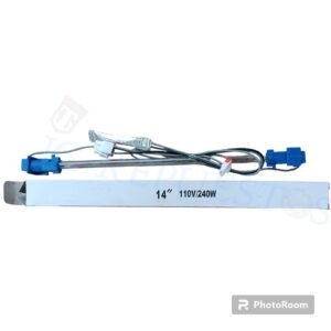 NIQUELINA/RESISTENCIA VIDRIO 14 PULGADAS 35.56 CENTIMETROS CON FUSIBLE Y SIN BASE REFRIGERADORA FRIGIDAIRE - ELECTROLUX -12244