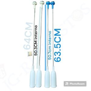 KIT BARRA SUSPENSION, LARGO 63.5 CM LAVADORA LG -LA116EMP2