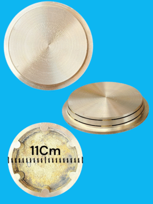 TAPA BRONCE 112mmX94mm DE LLAMA SUPERIOR DE COCINA INDUSTRIAL   -0365