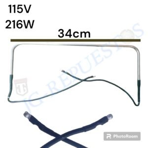 NIQUELINA 216W 115V ORIGINAL YETI 33.5CM APROX REFRIGERADORA INDURAMA  -12149YET