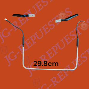 NIQUELINA/RESISTENCIA 216W, 115V,  29.8CM TERMINAL PLANO PARA REFRIGERADORA 0473-1