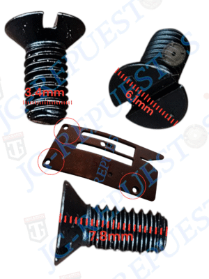 1000162666.png TORNILLO DE PLANCHA/PLANCHUELA PARA COSEDORA DE SAQUILLO JT-26-1A -0878