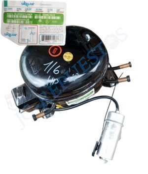 COMPRESOR 1/6HP - R134A - LBP ORIGINAL SIKELAN REFRIGERADORA  -22346SIK-R