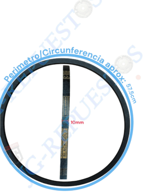 1000190086.png BANDA 3L-220 DE LAVADORA DIAM EXT: 57.5 CM -0832