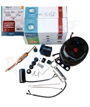 COMPRESOR 1/5HP - R134A - LBP ORIGINAL SIKELAN REFRIGERADORA -22158SIKR