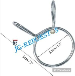 ABRAZADERA AJUSTABLE METÁLICA Ø25MM MANGUERA DE DESFOGUE DE AGUA LAVADORA -3357