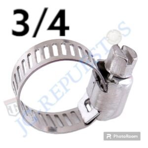 ABRAZADERA COCINA GALVANIZADA PARA MANGUERA GAS 3/4 TW DIAM 2CM 654