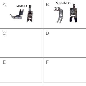 PIES DE MAQUINA DE COCER (DOMESTICA) -050