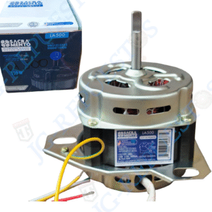 MOTOR 150W SACRAMENTO DIÁMETRO: 5.5CM, DIÁMETRO DEL EJE: 1CM, 4 CABLES DE CONEXIÓN LAVADORA GENERAL ELECTRIC - MABE -LA500