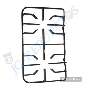 PARRILLA FUSION COCINA INDURAMA NEGRA CON CAUCHOS, MEDIDA: 44CM X 26CM -6955-R