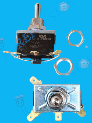 SWITCH CON DIODO DE LICUADORA BPST02 OSTER 2 VELOCIDADES (100% ORIGUINAL) -7829OR