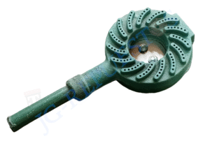 QUEMADOR DE HIERRO FUNDIDO DIAM:13.8CM, LARGO:30CM PARA COCINA INDUSTRIAL -0776