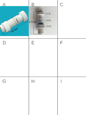 Regulador de resorte de presión y tuerca de ajuste, tornillo y tuerca para puntada de bloqueo, piezas de repuesto universales para máquina de coser industrial -0145