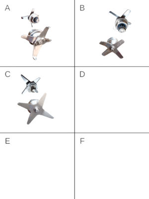 CUCHILLAS ACERO INOXIDABLE PARA LICUADORA INDUSTRIAL -0778