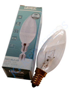 FOCO E14 5W 400LUMENES 100-130VAC  PARA REFRIGUERADORA  -0791