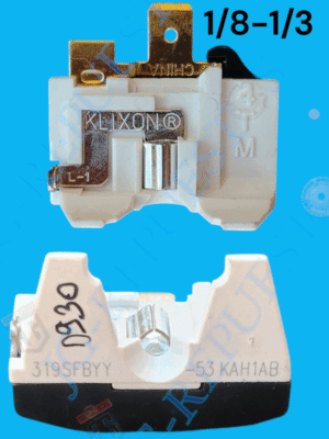 PROTECTOR 4TM319SFBYY-53  ORIGINAL DE 1/8, 1/6, 1/5, 1/4, 1/3HP PARA MOTORES/COMPRESORES DE REFRIGERACION  -0930