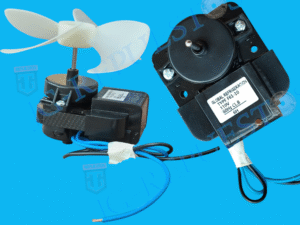 MOTOR VENTILADOR 10W REFRIGERADORA INDURAMA - HACEB - MABE -12096