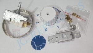 CONTROL K50-P1133 RANCO 2 TERMINALES Y TERMINALES TIERRA VULVO LARGO 126CM APROX  REFRIGERADORA WHIRLPOOL 119