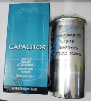 CAPACITOR 40UF 370VAC CAPACIMAX REFRIGERADORA TODAS LAS MARCAS 12040
