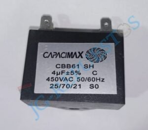 CAPACITOR 4UF 450VAC REFRIGERADORA MABE -12044
