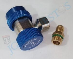 12468.jpg VALVULA AZUL 1/4 POTE REFRIGERADORA/AIRE ACONDICIONADO AUTOMOTRIS -12468 -AU36