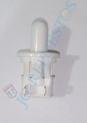 SWITCH REDONDO ORIGINAL PARA FOCO PUERTA REFRIGERADORA GENERAL ELECTRIC - INDURAMA - WHIRLPOOL 137