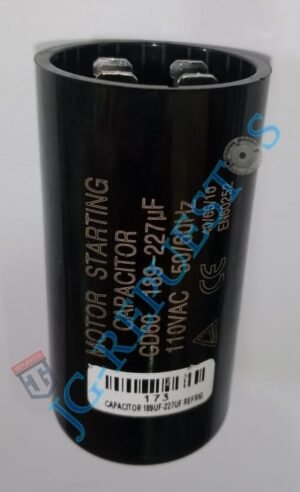 CAPACITOR ARRANQUE 189-227UF 110V REFRIGERADORA WHIRLPOOL -173