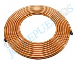 TUBERIA COBRE 3/8"X15M POR ROLLO 50PIE REFRIGERADORA -196