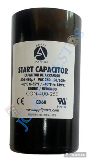 CAPACITOR 220/250V MULTIUSO AIRE ACONDICIONADO 250V; 50/60HZ; 400/480UF A153