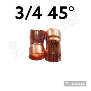 CODO COBRE 3/4" 45° AIRE ACONDICIONADO  A50