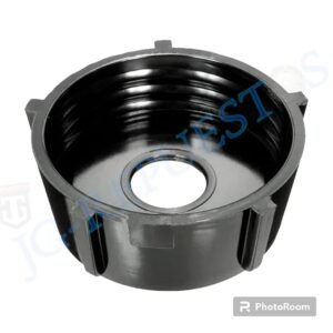 29604.jpg BASE ROSCADA DIAMETRO EXTERNO: 7.8CM DIEMTRO INTERNO: 6:8CM DIAMETRO BOCIN 2.3CM LICUADORA -705